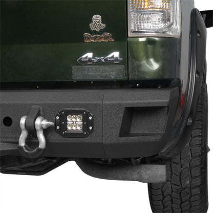 Full Width Front Bumper w/Winch Plate & Rear Bumper w/Hitch Receiver for 2007-2013 Toyota Tundra - Ultralisk4x4 ULB.5205+ULB.5201 10