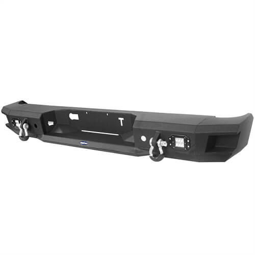 Full Width Front Bumper w/Winch Plate & Rear Bumper w/Hitch Receiver for 2007-2013 Toyota Tundra - Ultralisk4x4 ULB.5205+ULB.5201 19