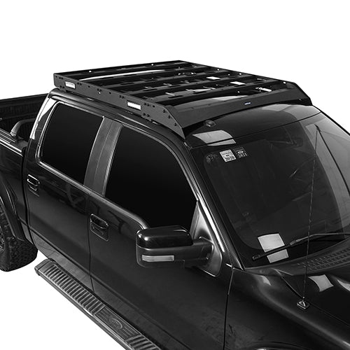 Ford F-150 Front Bumper &  Rear Bumper & Roof Rack for 2009-2014 F-150 SuperCrew,Excluding Raptor ultralisk4x4 ULB.8205+8200+8204 11