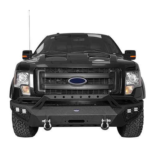 Ford F-150 Front Bumper &  Rear Bumper & Roof Rack for 2009-2014 F-150 SuperCrew,Excluding Raptor ultralisk4x4 ULB.8205+8200+8204 4