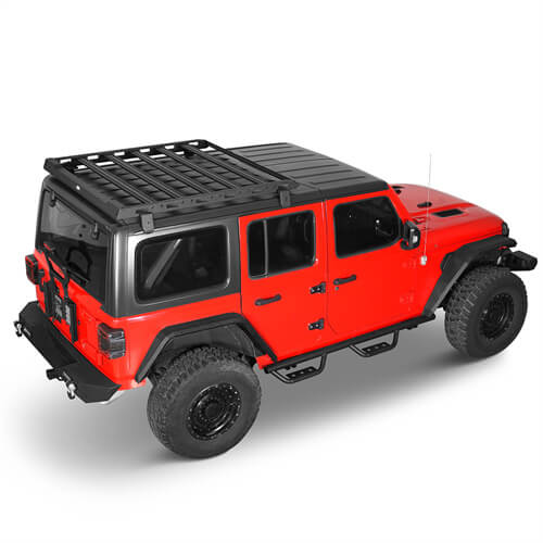 Aluminum Roof Top Cargo Rack For 18-23 Jeep Wrangler JL & Gladiator JT ...