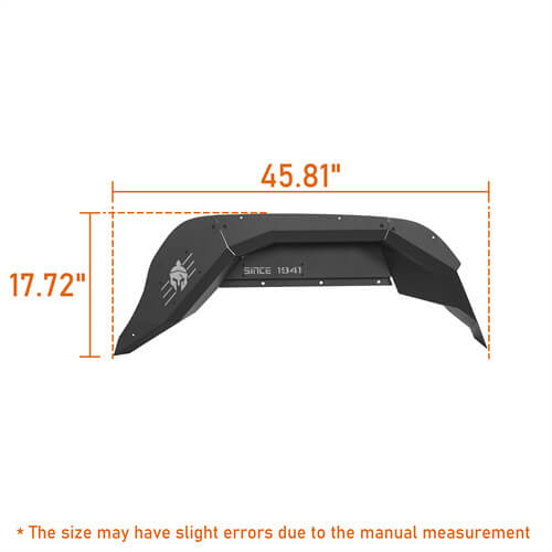 Jeep JT Front Inner Fender Liners & Rear Inner Fender Liners for 2020-2023 Jeep Gladiator JT - ultralisk4x4 ul70127013s 20