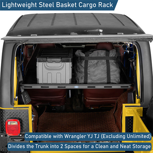 Interior Cargo Rack For 1987-2006 Jeep Wrangler YJ TJ - u1067-7