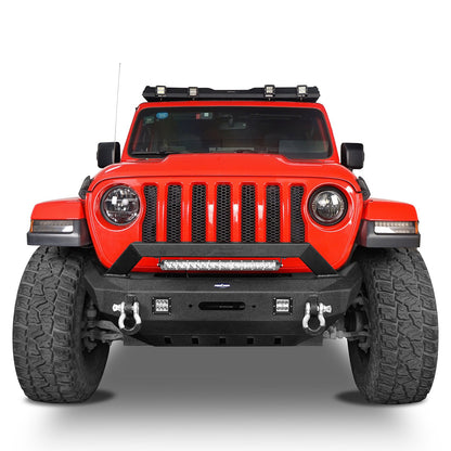 Jeep Gladiator JT Rock Crawler Stubby Front & Rear Bumper (20-24)- ultralisk4x4 ul30317003s 6