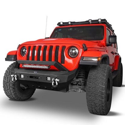 Jeep Gladiator JT Rock Crawler Stubby Front & Rear Bumper (20-24)- ultralisk4x4 ul30317003s 7