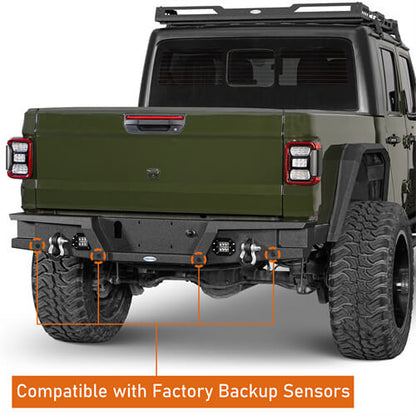 Jeep JT Rear Bumper Back Bumper for 2020-2024 Jeep Gladiator JT - Ultralisk 4x4  ul7003s 8