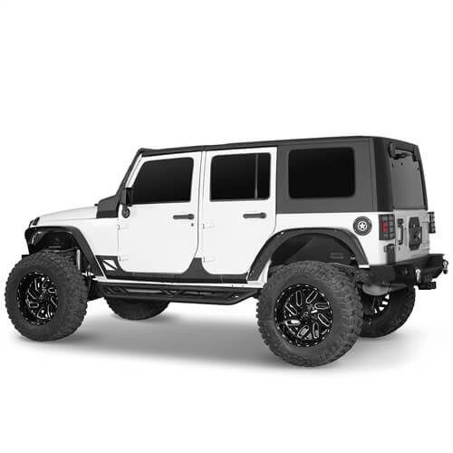 Jeep JK Body Armor Cladding for 2007-2018 Jeep Wrangler JK 4 Door ul2045s 4