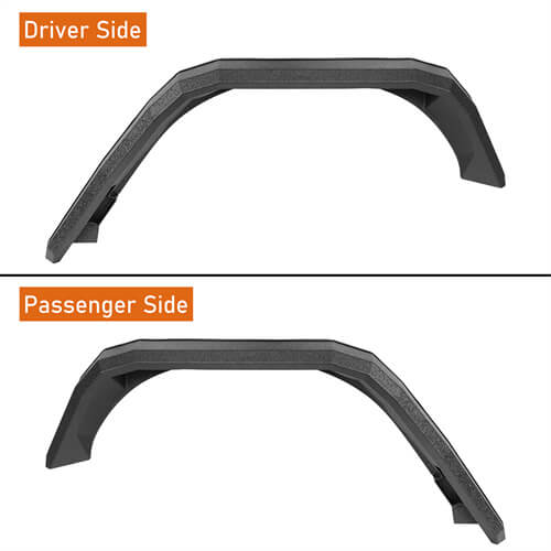 2007-2018 Jeep JK Fender Flares Flat Rear Fender Armor 4x4 Jeep Parts - Ultralisk4x4 ul2081s 15