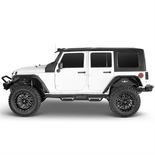 2007-2018 Jeep JK Fender Flares Flat Rear Fender Armor 4x4 Jeep Parts - Ultralisk4x4 ul2081s 6