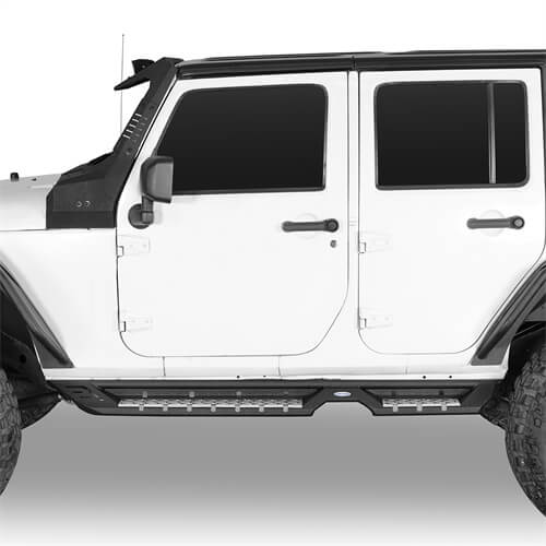 2007-2018 Jeep Wrangler JK Side Rails Side Step Bars For 4-Door - Ultralisk4x4 ul2082 s 5