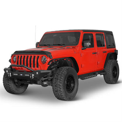 Jeep JL Side Steps Running Boards for 2018-2023 Jeep Wrangler JL - Ultralisk 4x4  ul3045 5