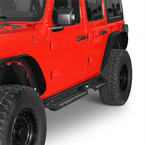 Jeep JL Side Steps Running Boards for 2018-2023 Jeep Wrangler JL - Ultralisk 4x4  ul3045 7