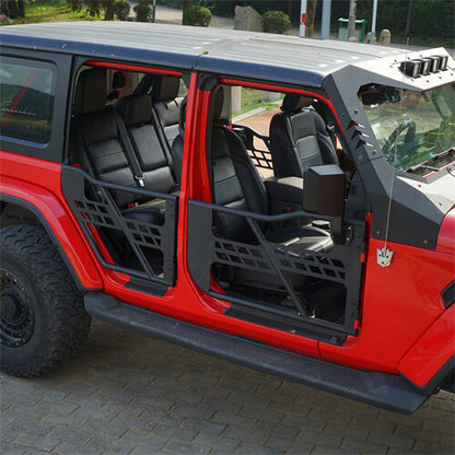 Jeep Tube Doors 4-Door Rock Crawler half doors for 2018-2023 Jeep Wrangler JL & Jeep Gladiator JT - Ultralisk 4x4 ul300910016 8