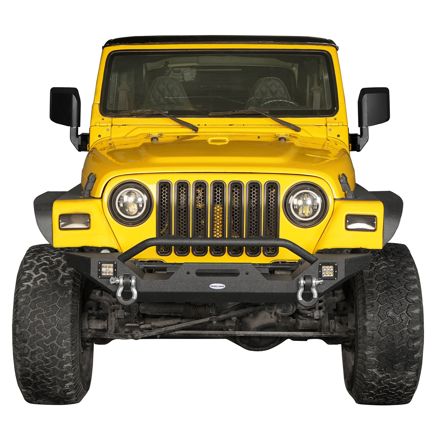 Different Trail Front Bumper & Rear Bumper Combo for 1997-2006 Jeep Wrangler TJ - Ultralisk 4x4 ULB.1010+ULB.1012  4