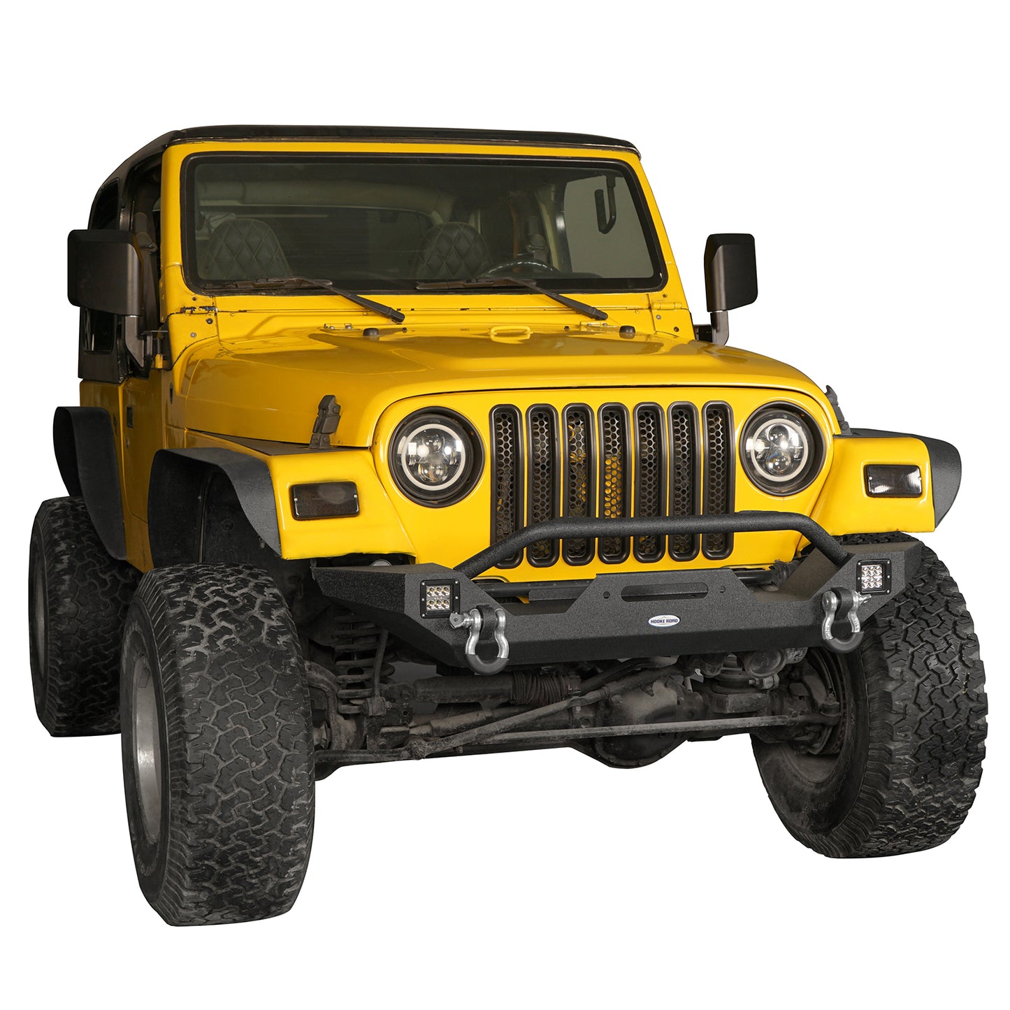 Different Trail Front Bumper & Rear Bumper Combo for 1997-2006 Jeep Wrangler TJ - Ultralisk 4x4 ULB.1010+ULB.1012  5