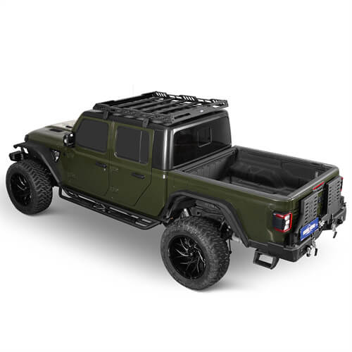 Hard Top Steel Roof Rack for 18-23 Jeep Wrangler JL 4 Door & Gladiator JT - Ultralisk 4x4 ul3035s 13