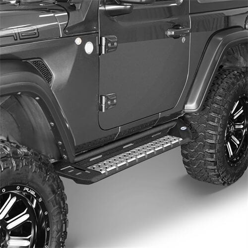 2018-2023 Jeep Wrangler JL Nerf Bar Side Step Bars For 2-Door ...