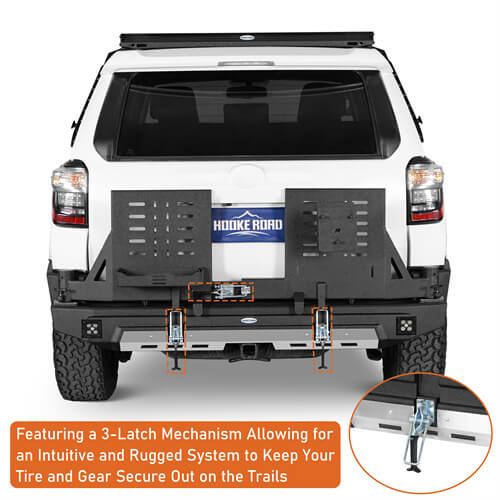 KarooCargo Rear Bumper For 2010-2024 Toyota 4Runner - Ultralisk4x4 -u9811s-7