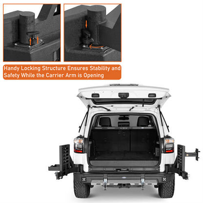 KarooCargo Rear Bumper For 2010-2024 Toyota 4Runner - Ultralisk4x4 -u9811s-9