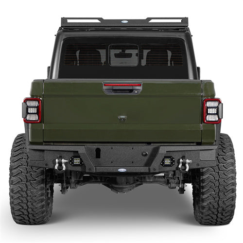 Jeep JT Mid Width Front Bumper & Rear Bumper for 2020-2024 Jeep Gladiator JT ul30187003s 12