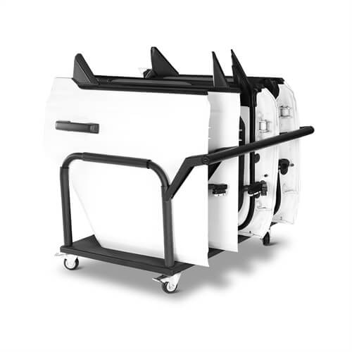 Jeep & Ford Bronco Movable Door Storage Cart Holder For 4 Doors - Ultralisk 4x4 ul2084 5