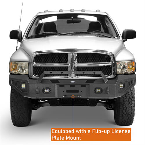 Front Bumper Off-Road For 2003-2005 Ram 2500 - Ultralisk4x4 ul6465- 7