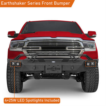 Off-Road Front Bumper For 2019-2024 Ram 1500 - Ultralisk4x4-u6036-4