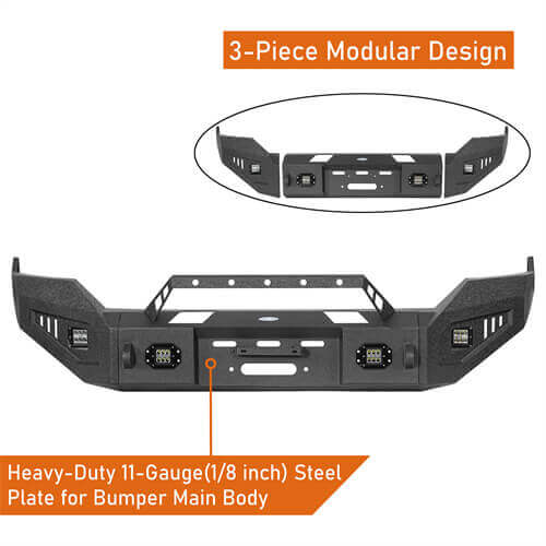 2013-2018 Ram 1500 Off-Road Front Bumper Aftermarket Truck Accessories ...