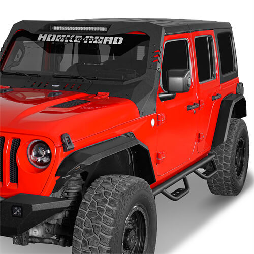 Front Fender Flares Off-Road For 2018-2024 Jeep Wrangler JL - Ultralisk4x4 ul3055- 2