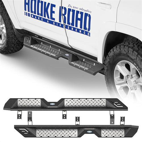 Nerf Side Step Bars For 2010-2024 Toyota 4Runner (Excluding Limited, Nightshade, TRD Sport &amp; 10-13 SR5) - Ultralisk4x4