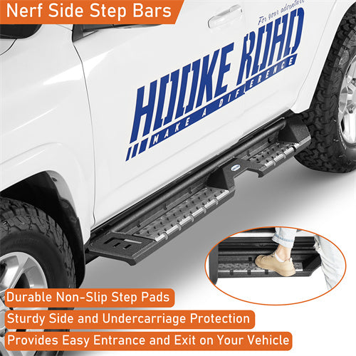 Nerf Side Step Bars For 2010-2024 Toyota 4Runner (Excluding Limited, Nightshade, TRD Sport &amp; 10-13 SR5) - Ultralisk4x4