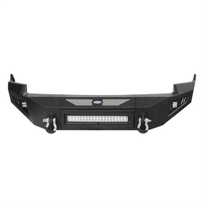 Off-Road Full Width Front Bumper w/ LED spotlights For 2009-2012 Ram 1500 - Ultralisk4x4