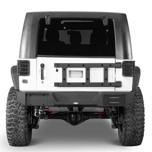 Rear Bumper Jeep Wrangler Off-Road For 2007-2018 Jeep Wrangler JL - Ultralisk4x4 ul2088s- 2