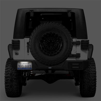 Rear Bumper Jeep Wrangler Off-Road For 2007-2018 Jeep Wrangler JL - Ultralisk4x4 ul2088s- 5