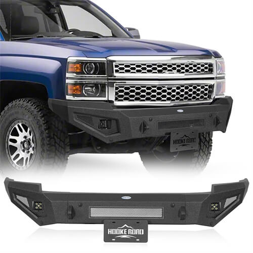 Off-Road Guardian Ⅰ Front Bumper For 2014-2015 Chevy Silverado 1500 - Ultralisk4x4