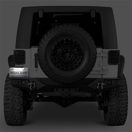 Off Road Rear Bumper For 2007-2018 Jeep Wrangler JK - Ultralisk4x4-u2097s-4