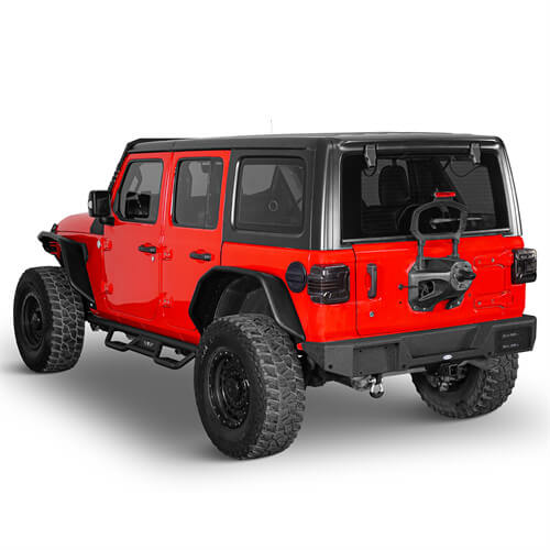 Rear Bumper Jeep Wrangler Off-Road For 2018-2024 Jeep Wrangler JL - Ultralisk4x4 ul3056s- 3