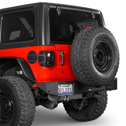 Rear Bumper Jeep Wrangler Off-Road For 2018-2024 Jeep Wrangler JL - Ultralisk4x4 ul3056s- 4