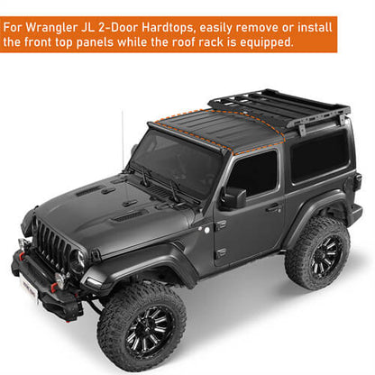 Aluminum Roof Rack Off-Road For 2018-2024 Jeep Wrangler JL - Ultralisk4x4 ul3057s- 7