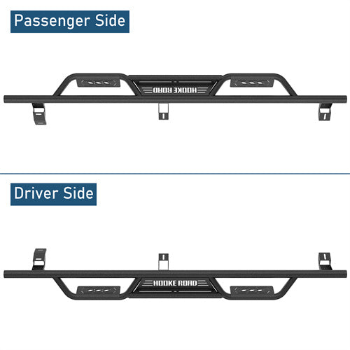 Off-Road Tubular Side Steps For 2005-2023 Toyota Tacoma Double Cab - Ultralisk4x4-u4217-3