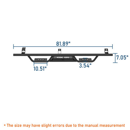 Off-Road Tubular Side Steps For 2005-2023 Toyota Tacoma Double Cab - Ultralisk4x4-u4217-8