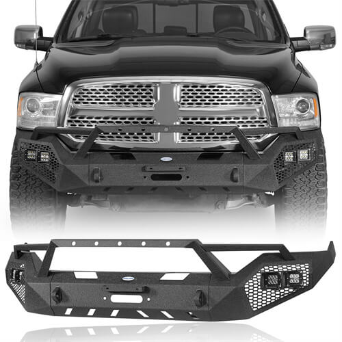 Ram 1500 Front Bumper 4x4 Parts For 2013-2018 Ram 1500 - Ultralisk4x4 ul6020s 1