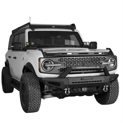 2021-2023 Ford Bronco (Excluding Raptor) Offroad Aftermarket Front Bumper - ultralisk4x4 ul8912s 4