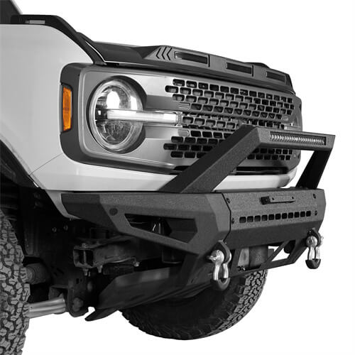 2021-2023 Ford Bronco (Excluding Raptor) Offroad Aftermarket Front Bumper - ultralisk4x4 ul8912s 5