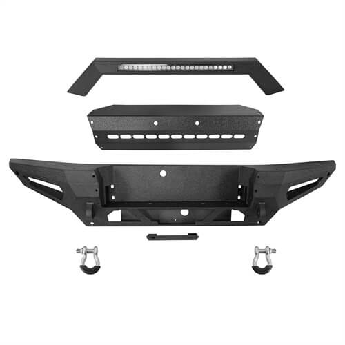 2021-2023 Ford Bronco (Excluding Raptor) Offroad Aftermarket Front Bumper - ultralisk4x4 ul8912s 8