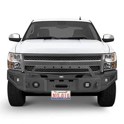 Offroad Full Width Front Bumper ( 2007-2013 Chevy Silverado 1500) - Ultralisk 4x4 ul9027 2