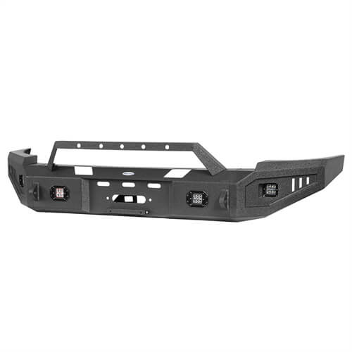 Offroad Full Width Front Bumper ( 2007-2013 Chevy Silverado 1500) - Ultralisk 4x4 ul9027 21