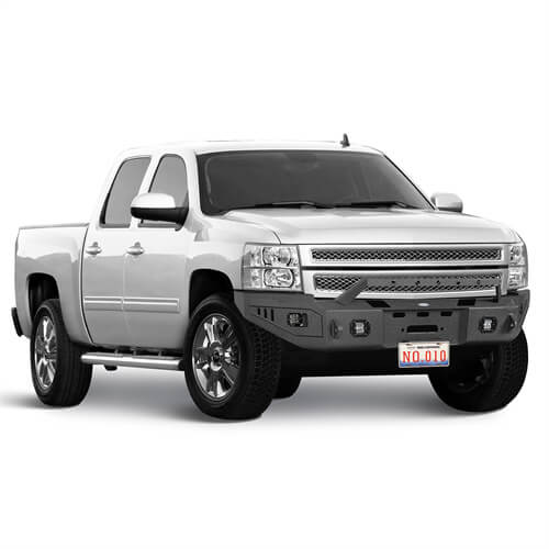 Offroad Full Width Front Bumper ( 2007-2013 Chevy Silverado 1500) - Ultralisk 4x4 ul9027 3