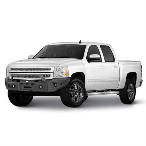 Offroad Full Width Front Bumper ( 2007-2013 Chevy Silverado 1500) - Ultralisk 4x4 ul9027 5