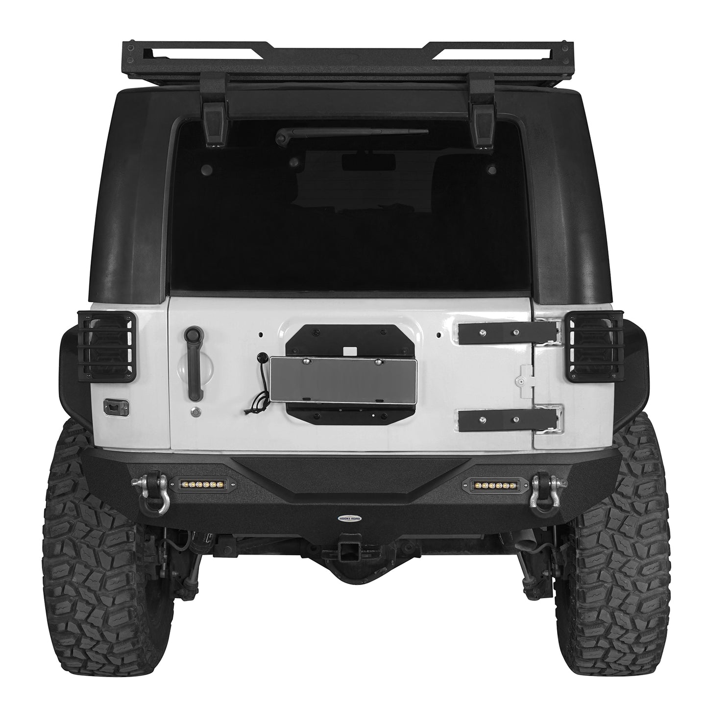 Climber Front Bumper & Different Trail Rear Bumper Combo Kit for Jeep Wrangler JK JKU 2007-2018  Ultralisk 4x4 ULB.2052+ULB.2030 5